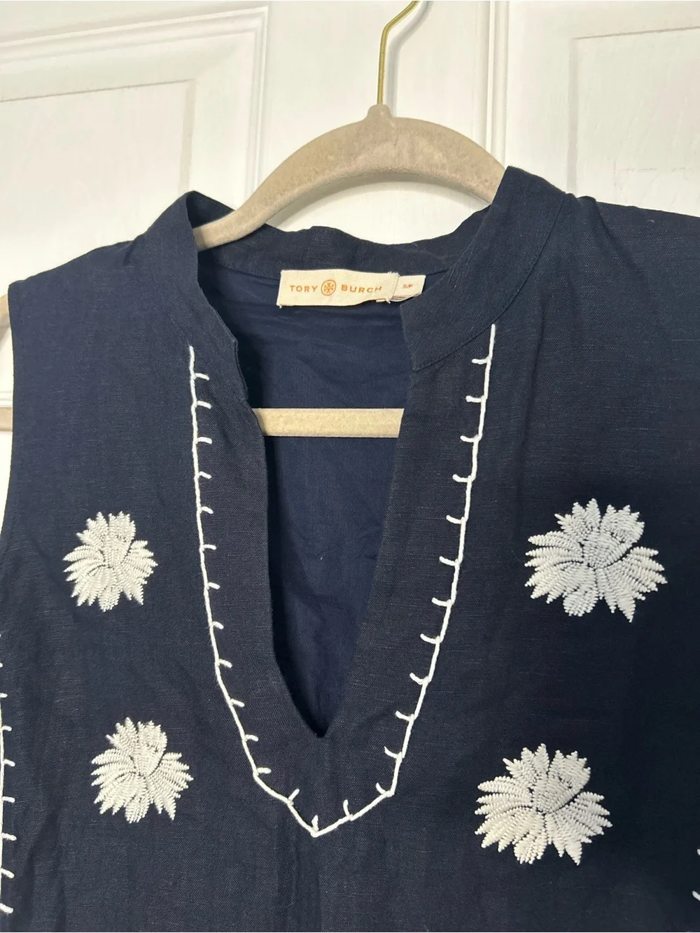 Tory Burch Embroidered Beach Dress